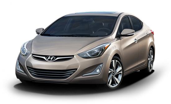 صورة نموذجية لسيارة هيونداي إلنترا Hyundai Elantra